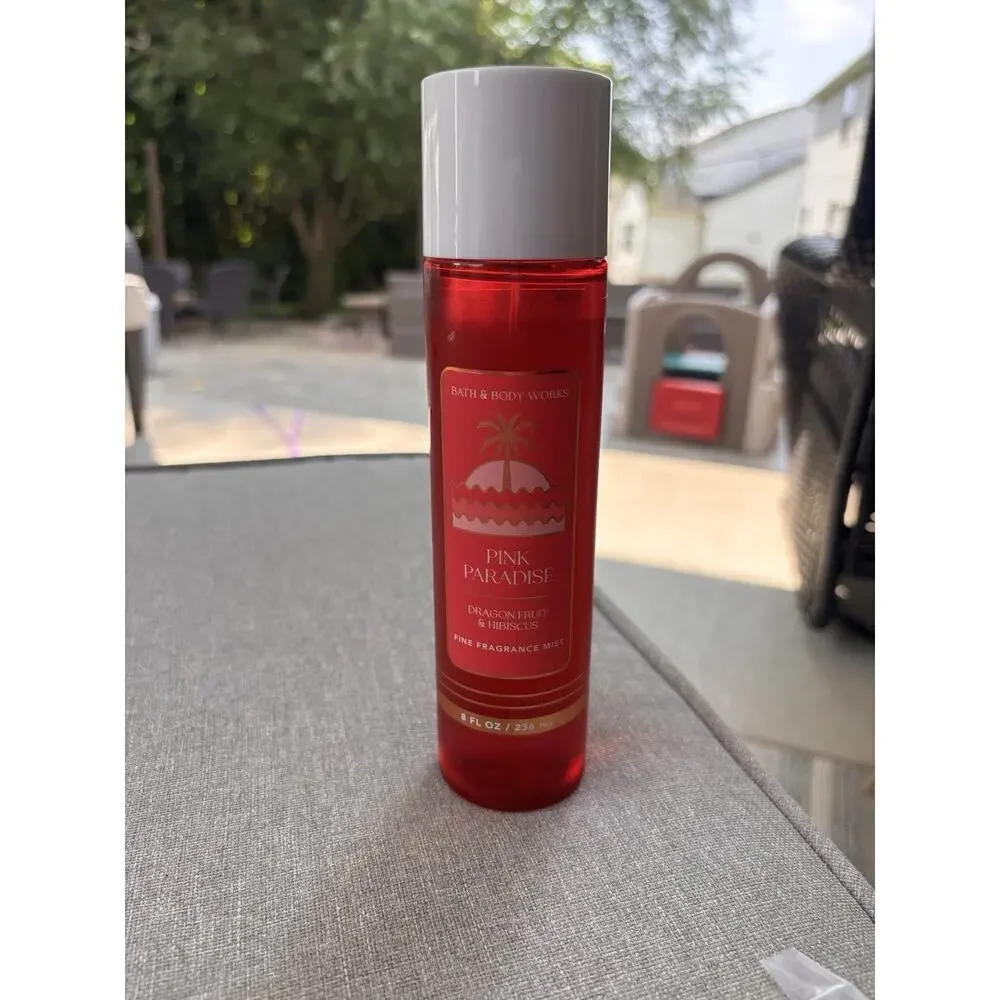 New Bath and Body Works Pink Paradise Body Mist